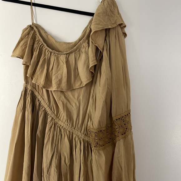 NWT - Jens Pirate Booty Gray Mini Dress in Olive - Picture 3 of 5